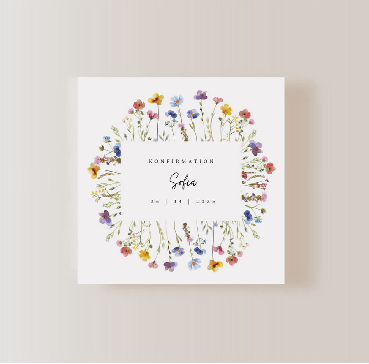 invitation til konfirmation